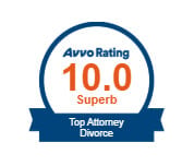 Avvo Rating | 10.0 Superb | Top Attorney Divorce